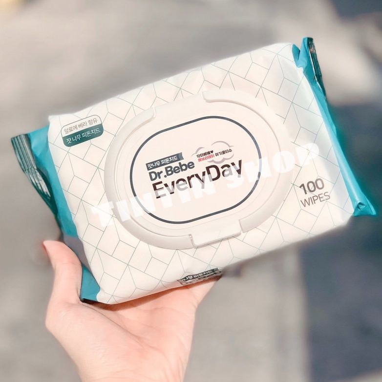 Khăn Giấy Ướt Tẩy Trang Siêu Sạch Dr.Bebe