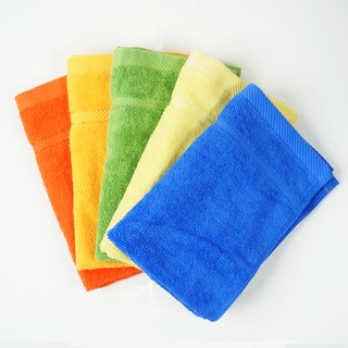 Khăn mặt màu 100% cotton kt 30x50cm