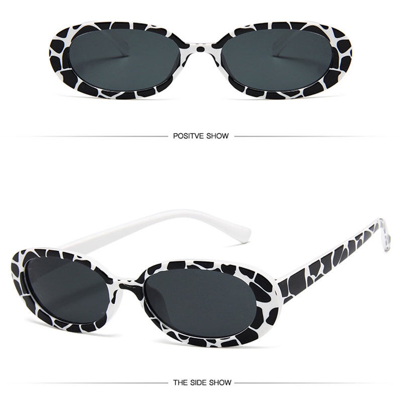 Kính Mát Gọng Nhỏ Thoải Mái Màu Bò Sữa Cho Nam Và Nữ