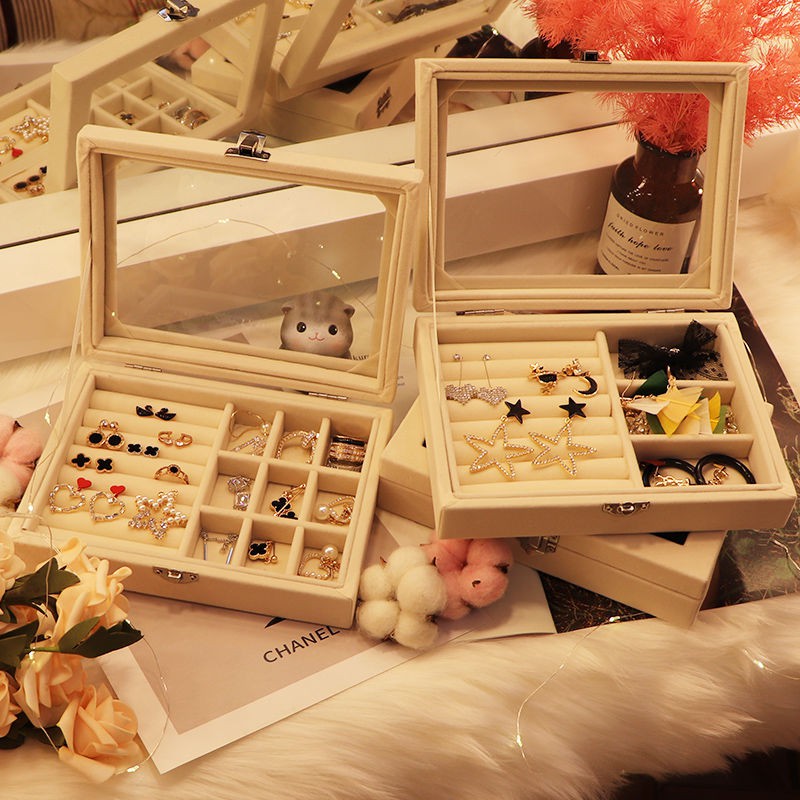 Hộp Đựng Trang Sức Chống Bụi Sử Dụng Tiện Lợi