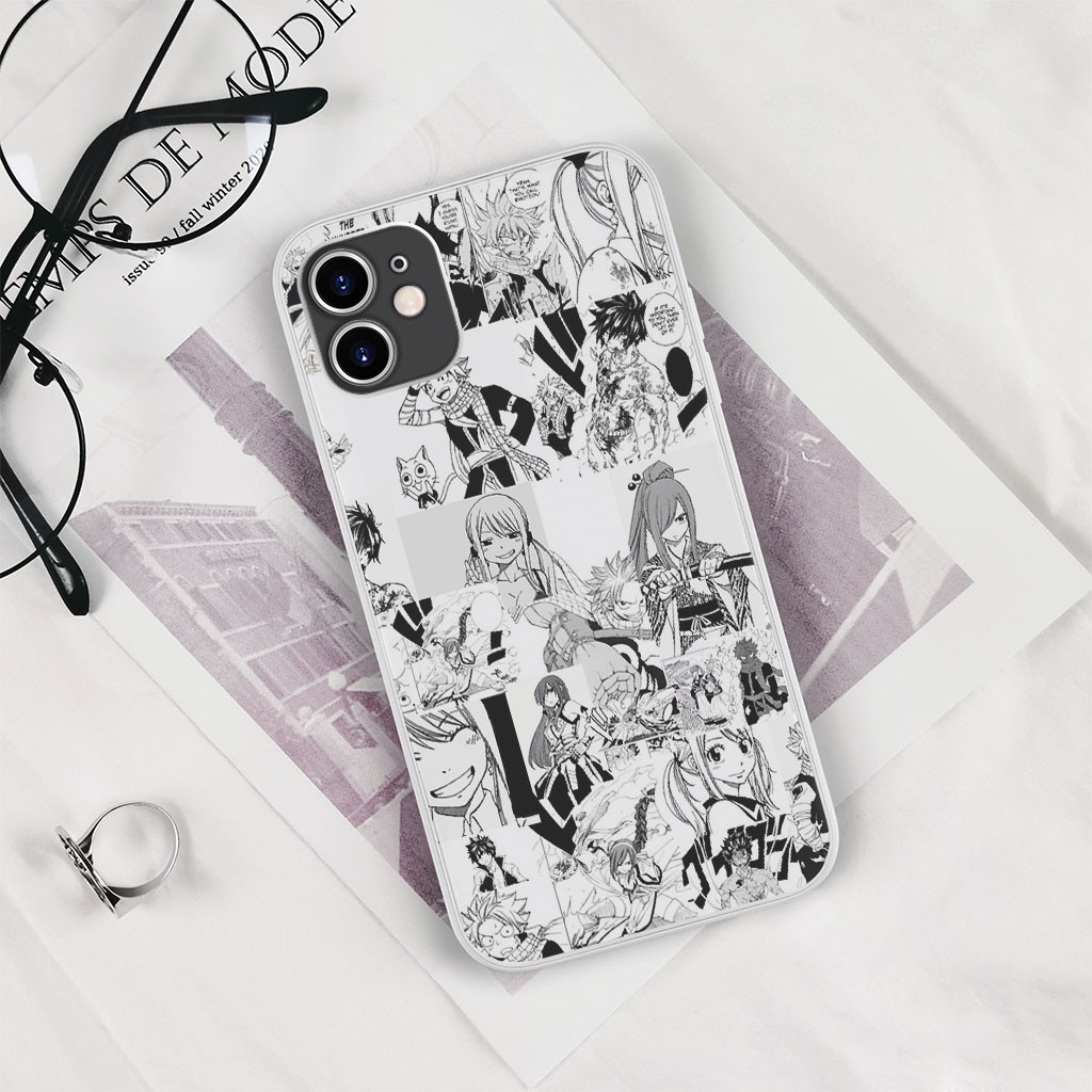 Ốp Lưng Fairy tail manga collage iphone case  cho Iphone 5 6 7 8 Plus 11 12 Pro Max X Xr PAP20210943