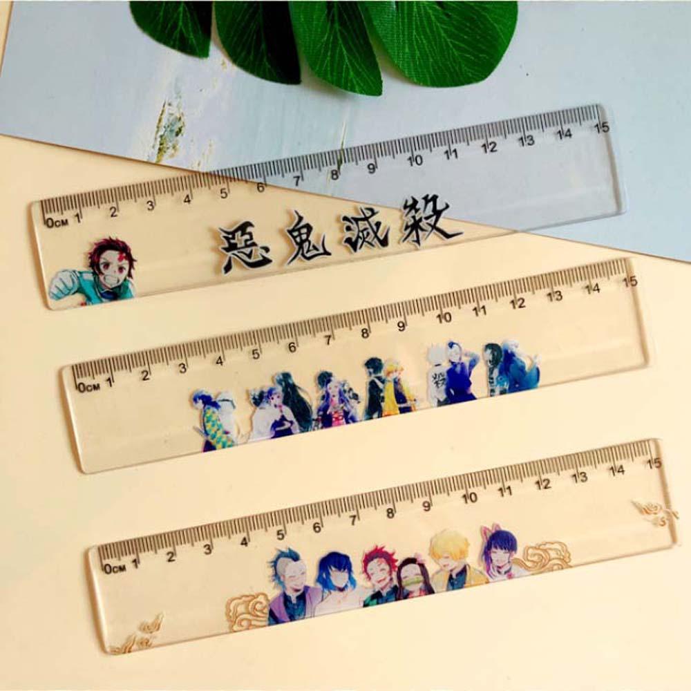 Dyruidoj Thước Đánh Dấu Trang Sách Vẽ Tranh Kamado Tanjirou Kimetsu No Yaiba Dành Cho Học Sinh Văn Phòng Trường Học