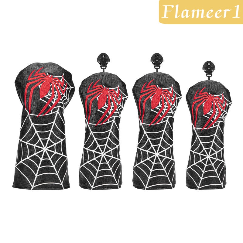 Vỏ Bọc Bảo Vệ Đầu Gậy Đánh Golf Bằng Da Chất Lượng Cao Flameameer1