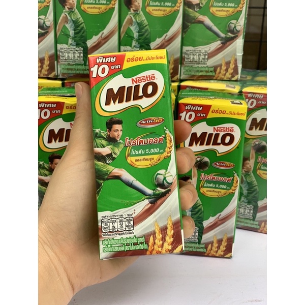 Thùng 48 Hộp 180ml Sữa Milo Thái Lan Hàng Chuẩn Xịn