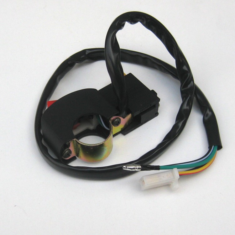 Công tắc mô tô xe máy 2 in 1 lắp ghi đông