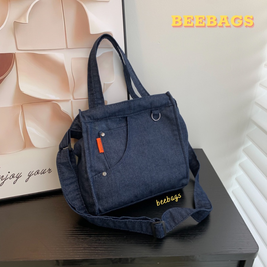 Túi Kiểu Quần Jean Cá Tính Hai Màu Dễ Mix Đồ Có Tay Cầm | TX46 | Túi Jean Style Độc Lạ, Cầm Tay Đeo Chéo Đi Chơi, Cafe