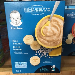 Bột Ăn Dặm Gerber Mỹ Đủ Vị 227g {Date t7/2021}