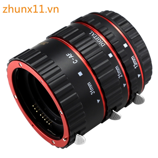 Lens Adapter Mount Auto Focus AF Macro Extension Tube Ring for Canon EF-S Lens T5i T4i T3i T2i 100D