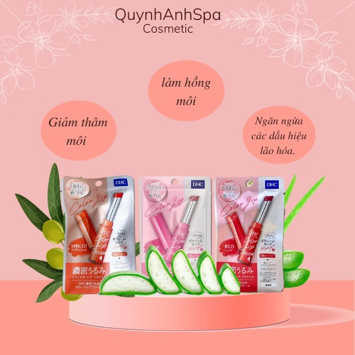 Son dưỡng môi DHC Lip Cream 1,5g , dưỡng ẩm, giảm thâm môi quynhanhspa20
