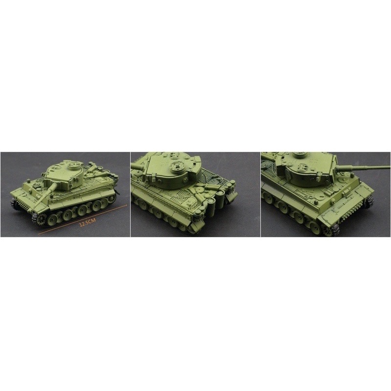 Mô hình xe tăng quân sự Tiger I, Panther V. Pháo tự hành Stug 33. Mô hình xe tank nhựa lắp ráp 4D- 30 mảnh, tỷ lệ 1: 72