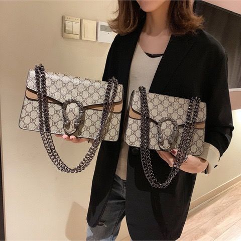Túi vuông có dây đeo chéo cỡ nhỏ thời trang mới dành cho nữ