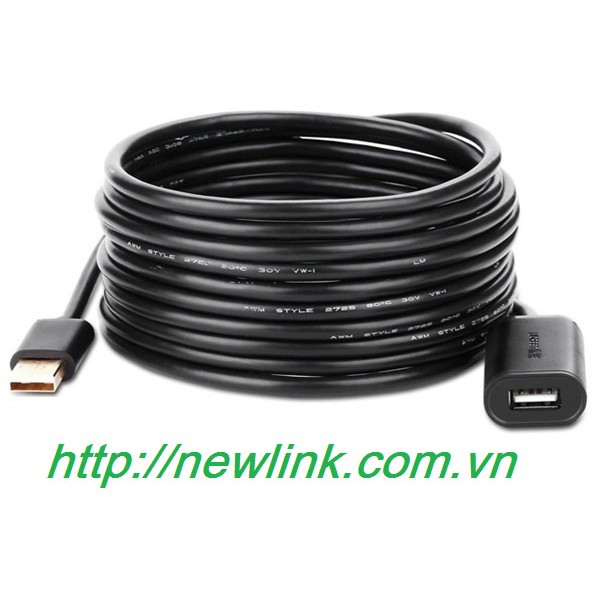 Cáp Nối Dài Ugreen USB 2.0 10319 5m-10m-15m-20m  - Hàng Chính Hãng