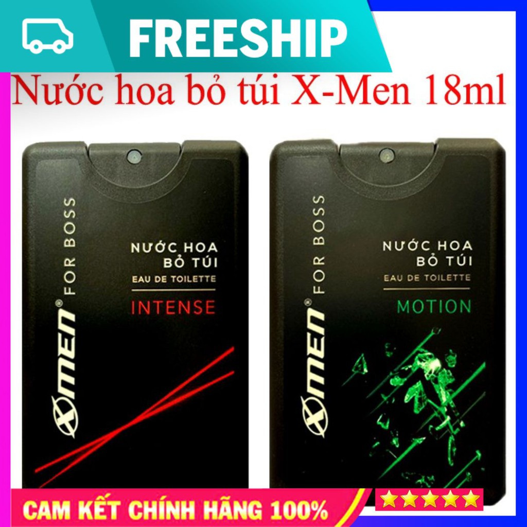 Nước Hoa Bỏ Túi Xmen - Nước Hoa Bỏ Túi X-Men For Boss 18ml