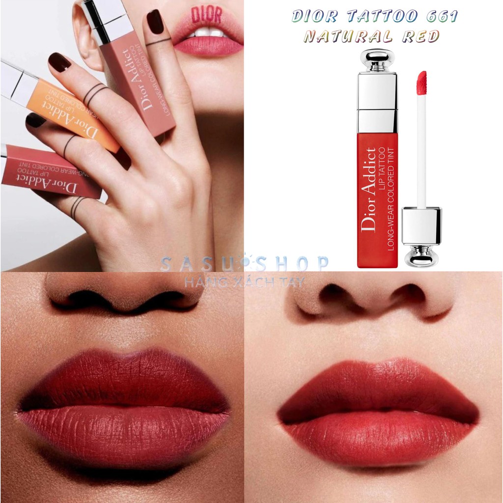 dior addict lip tattoo 661 natural red 