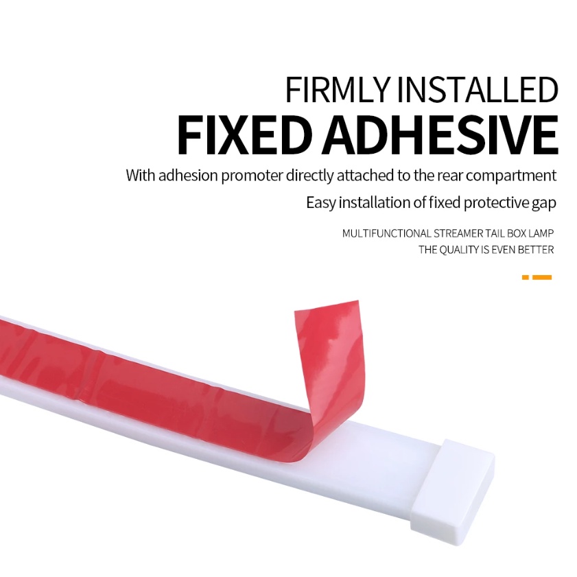 Dây Đèn LED Cảnh Báo 1.2M 1.5M 4- 12V Đa Năng Gắn Đuôi Xe Hơi