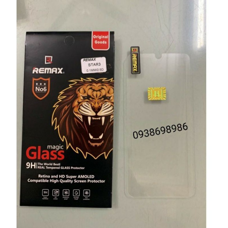 kính cường lực remax vsmart star / bee 3 / star 4 / joy 3 / star 3 / joy 2 plus / active 1 / joy 1 siêu bảo vệ màn hình