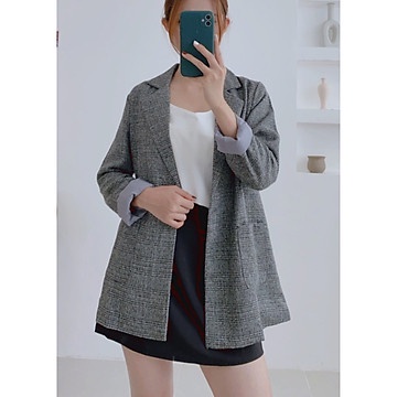 Combo áo blazer 2 lớp (5 S , 5 M nâu)