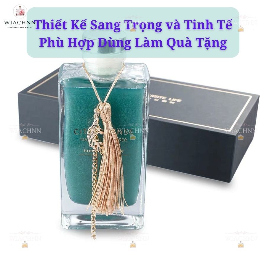 Tinh Dầu Nước Hoa Thơm Phòng Bản Rạng Rỡ CITTA 150ml Que Gỗ Tự Khuếch Tán Hương Khử Mùi Không Khí CTRR150