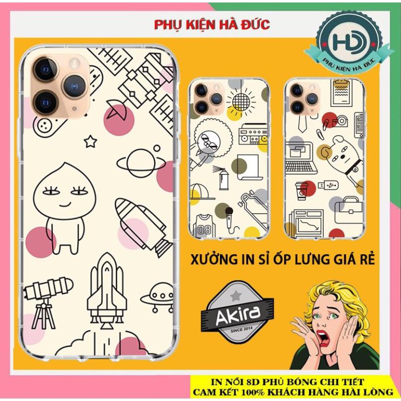 Ốp hoạ tiết vũ trụ / máy tính  -   Chất Dẻo Chống Sốc - Akira xưởng in sỉ ốp lưng giá rẻ