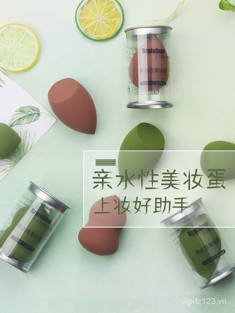 BEAUTY BLENDER (Mua 3send1) Giá Đỡ Bông Phấn Trang Điểm Ướt Và Khô