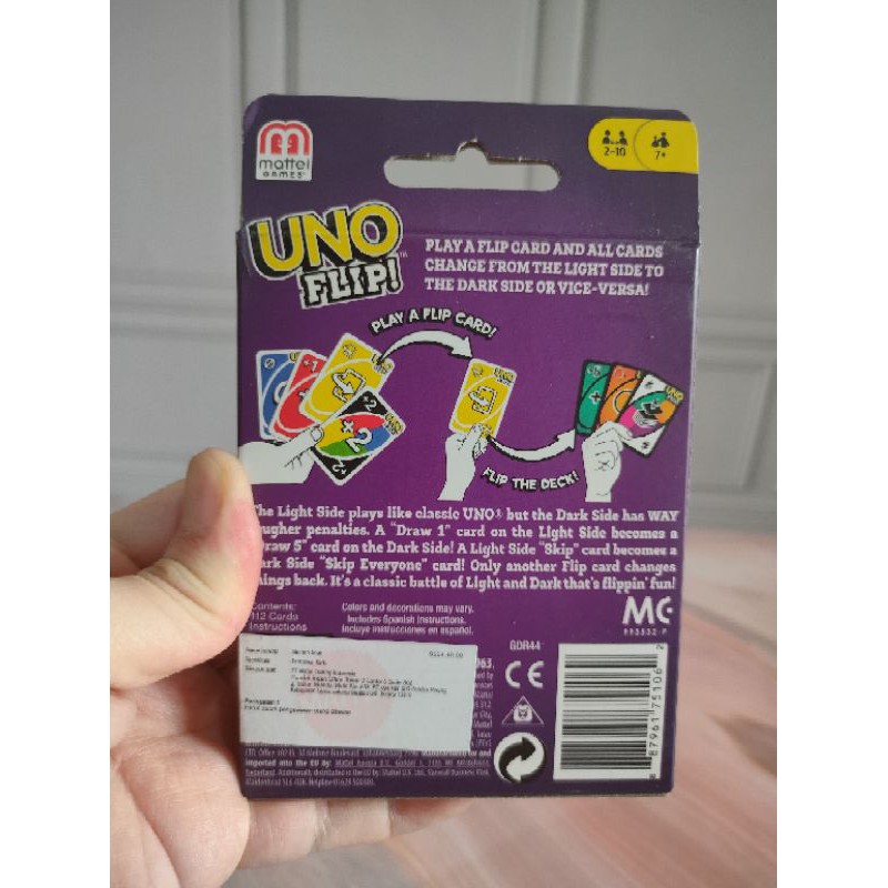 Mattel Bộ Bài Uno Uno Chính Hãng Thẻ