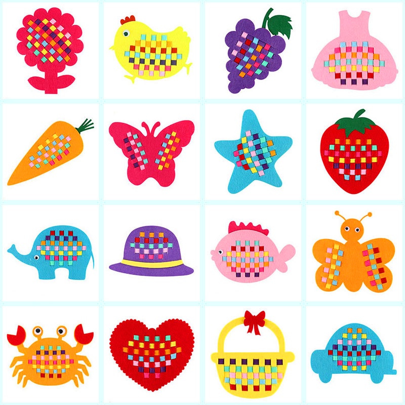 Đồ chơi trẻ em Giáo Dục Đan Len Thủ Công Cho Bé