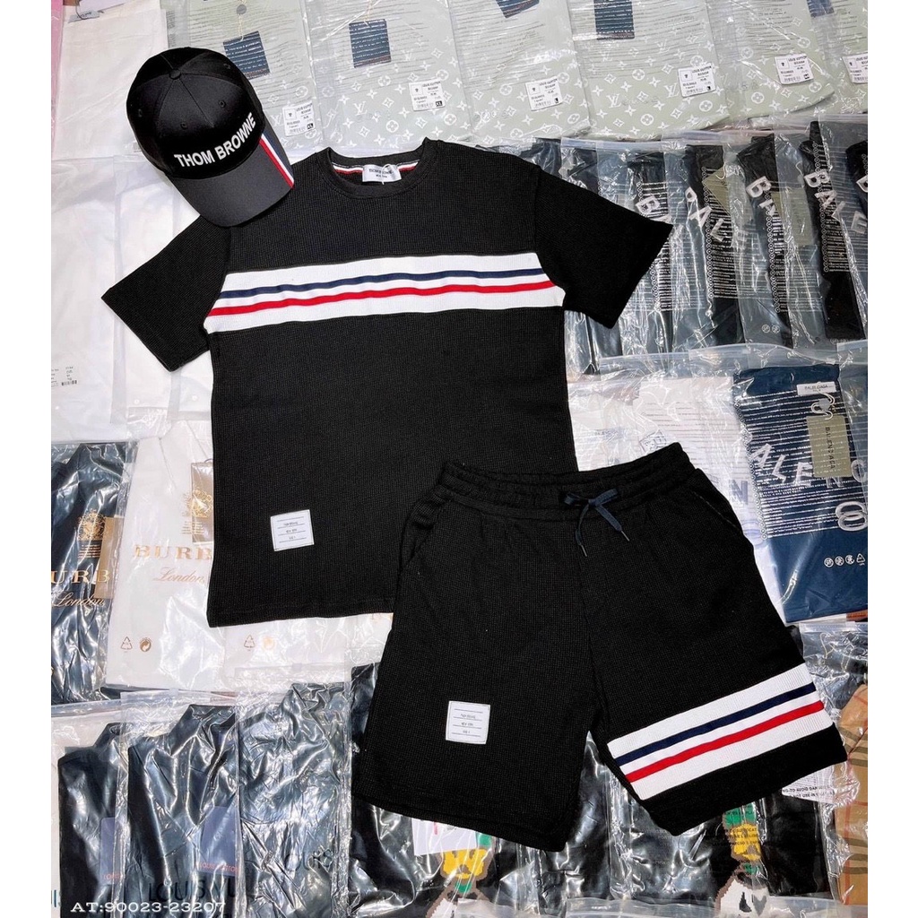 Bộ quần áo nam, dáng kẻ sọc, hè 2022, kiểu dáng Hàn Quốc, hot hit hè 2022, quần áo hè nam, quần áo bộ hè