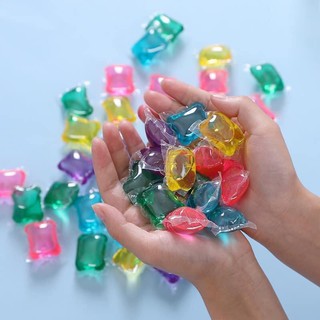 Hộp 30 viên giặt xả quần áo 3in1