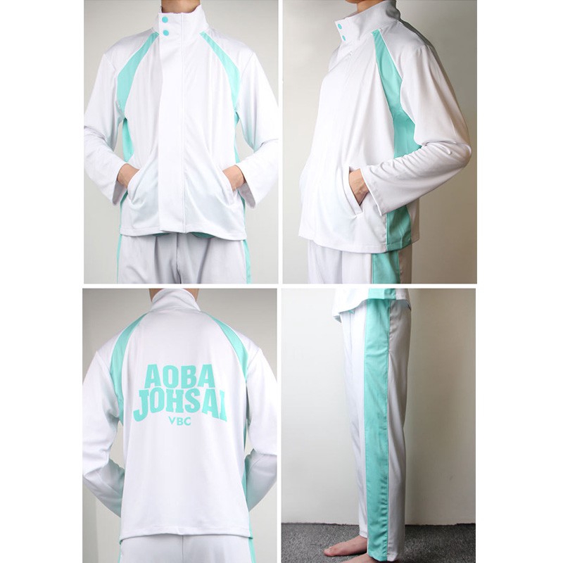Áo khoác/Quần Hóa Trang Nhân Vật Hoạt Hình Haikyuu Aoba Johsai