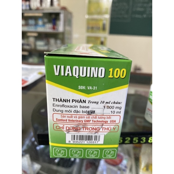 10 lọ x 10ml Viaquino 100 - Việt Anh