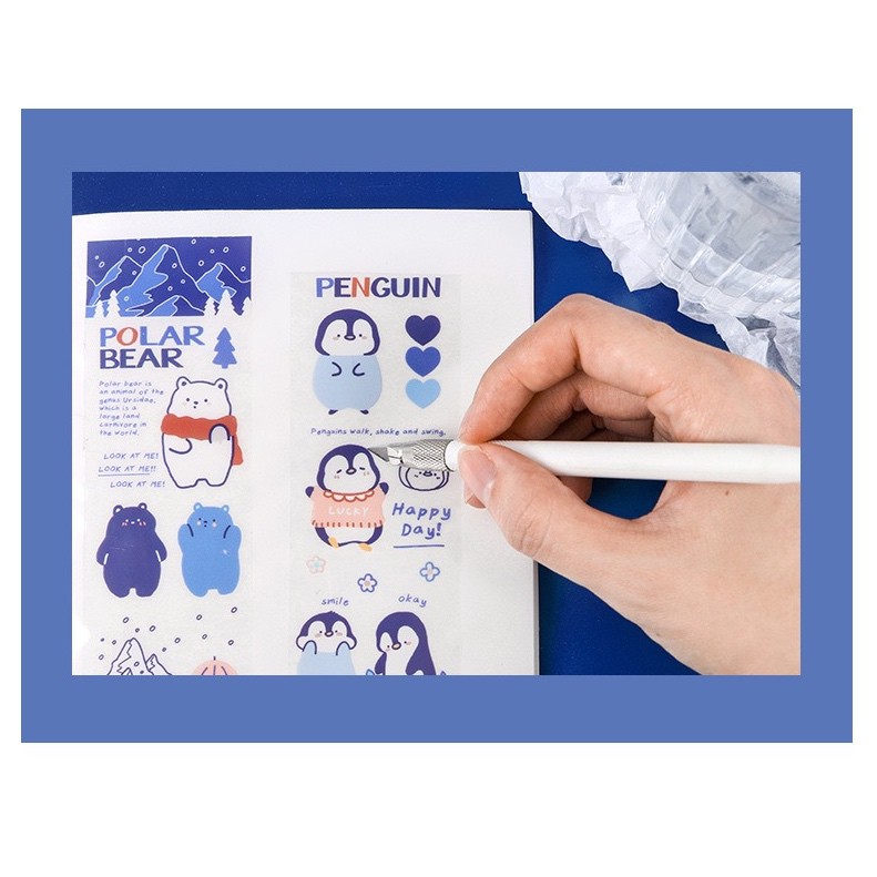 Sổ Chiết Sticker, Sổ Lưu Trữ Washi Tape