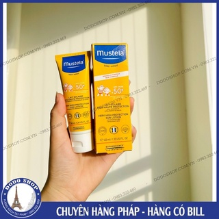 Kem chống nắng trẻ em Mustela 40ml dành cho bé từ sơ sinh, hàng pháp