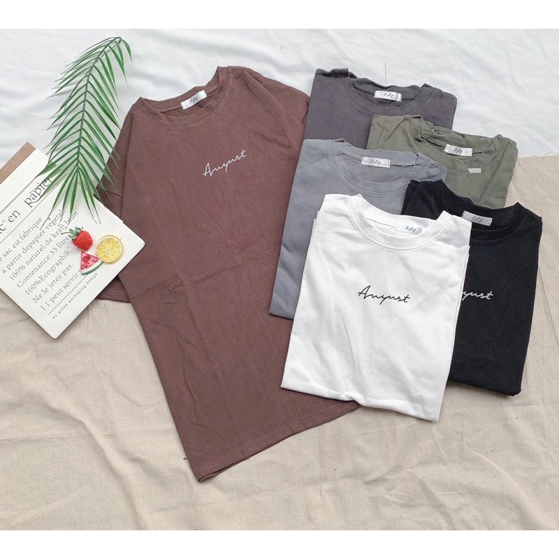 Áo thun chữ kí - phông 3158 chất dày | BigBuy360 - bigbuy360.vn