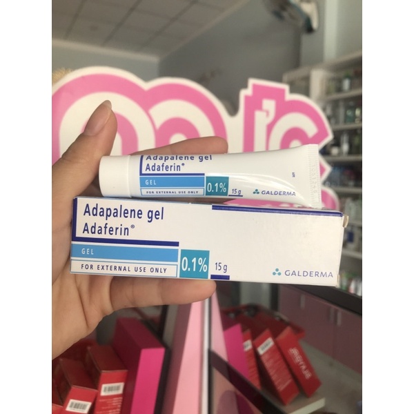Adaferin gel bôi giảm mụn ẩn đầu đen 15g