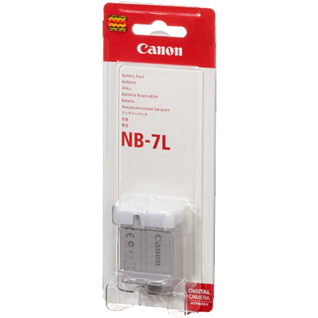 Bộ Pin sạc thay thế 1 pin 1 sạc máy ảnh Canon NB-7L