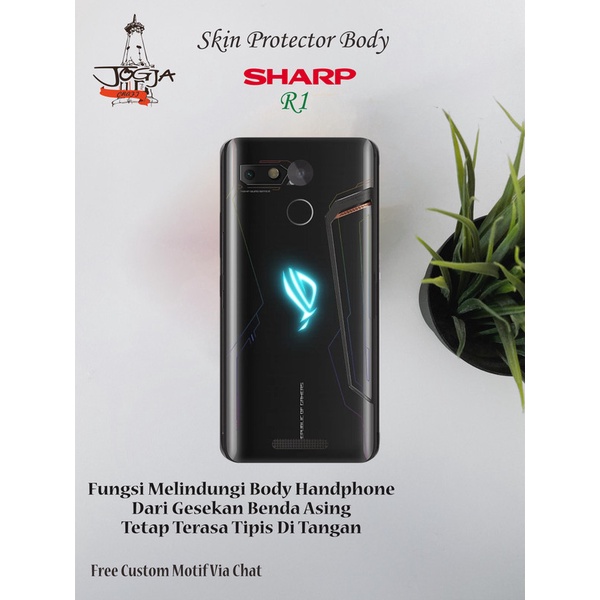 Lấy 2 Ốp Lưng Điện Thoại Sharp R1 Motif Rog - Free Via Chat