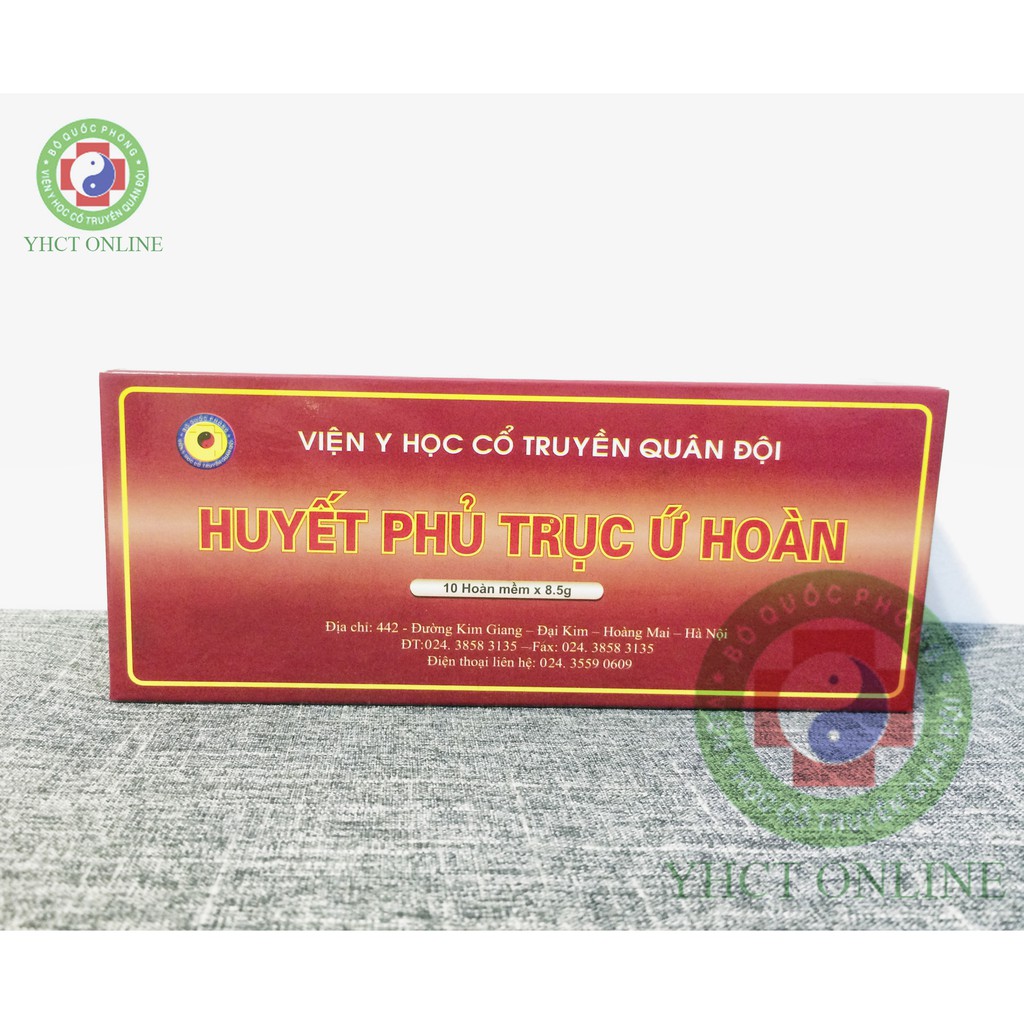 Huyết phủ trục ứ hoàn - YHCT