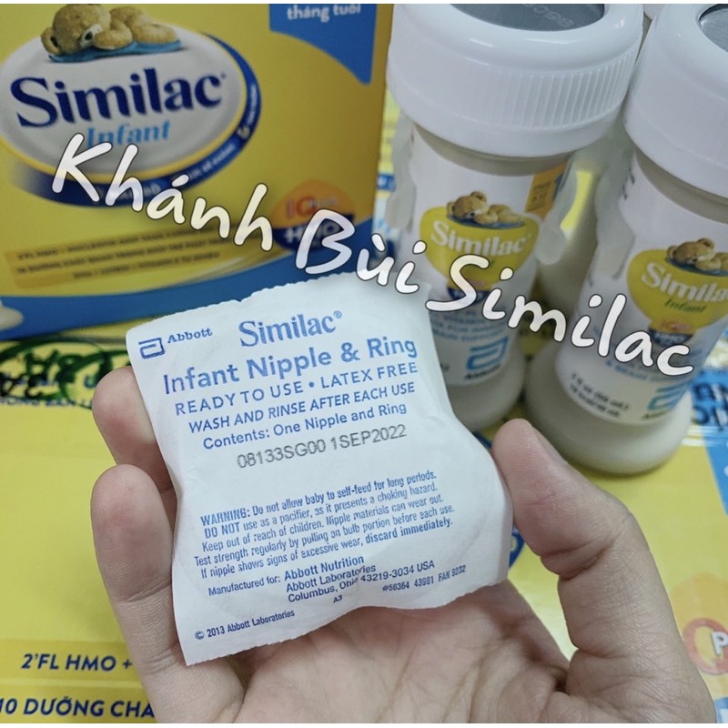 [8 ống] Sữa Similac 19 kcal/fl oz 59ml