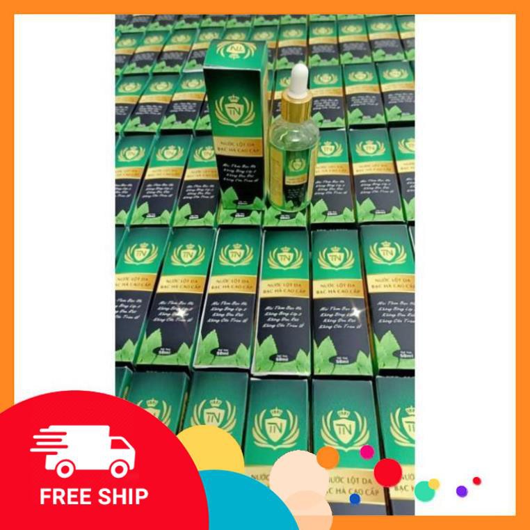 [Free Ship] Nước lột thay da bạc hà