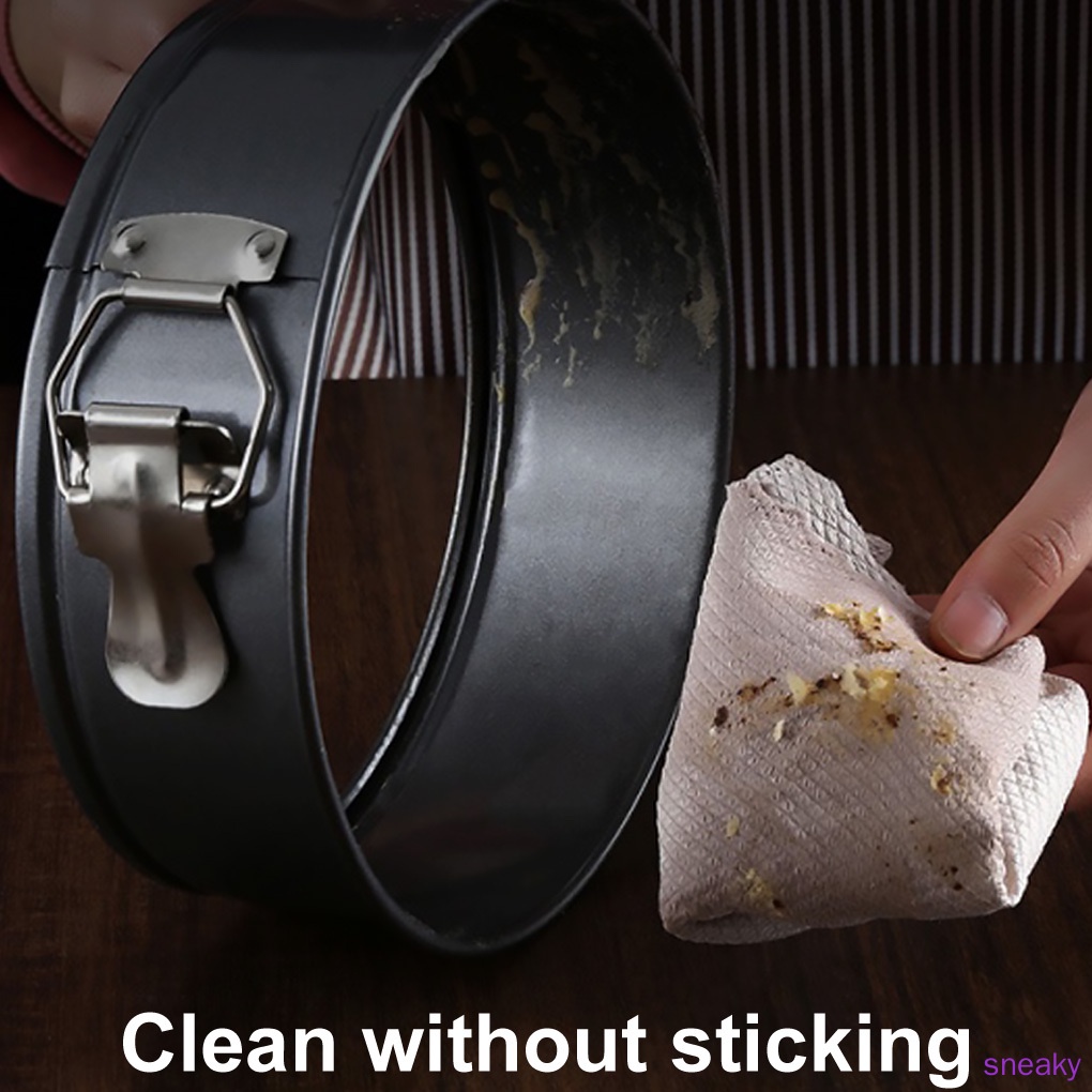 Khuôn làm bánh mì hình tròn chống dính có khóa tháo gỡ nhanh