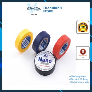 BĂNG DÍNH ĐIỆN NANO- SIÊU DÍNH CÁC MÀU- BẢN 1.8CM DÀI 5M/ 10M