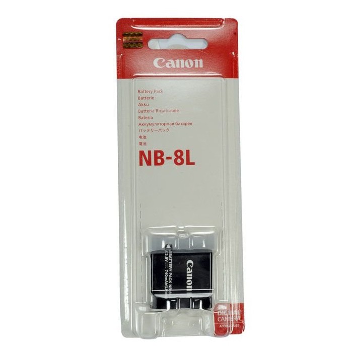 Bộ 1 pin 1 sạc máy ảnh cho Canon NB-8L
