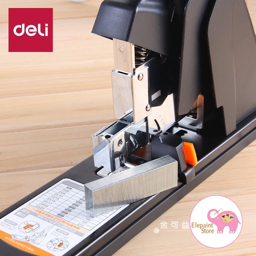 Dập ghim 210 tờ Deli 0383 (có trợ lực)