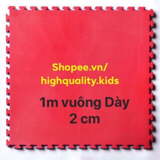 4 Miếng Thảm Xốp Tập Võ 1m x 1xm x 2cm (Freeship nội thành HCM 20miếng) Bán Từ 4 miếng Trở Lên