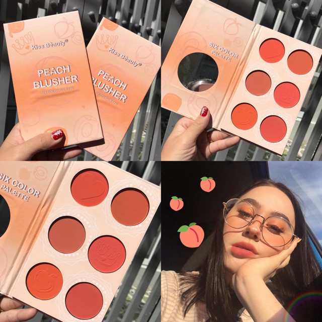 🍑🍑MÁ HỒNG 6 Ô KISS BEAUTY 🍑🍑 | BigBuy360 - bigbuy360.vn
