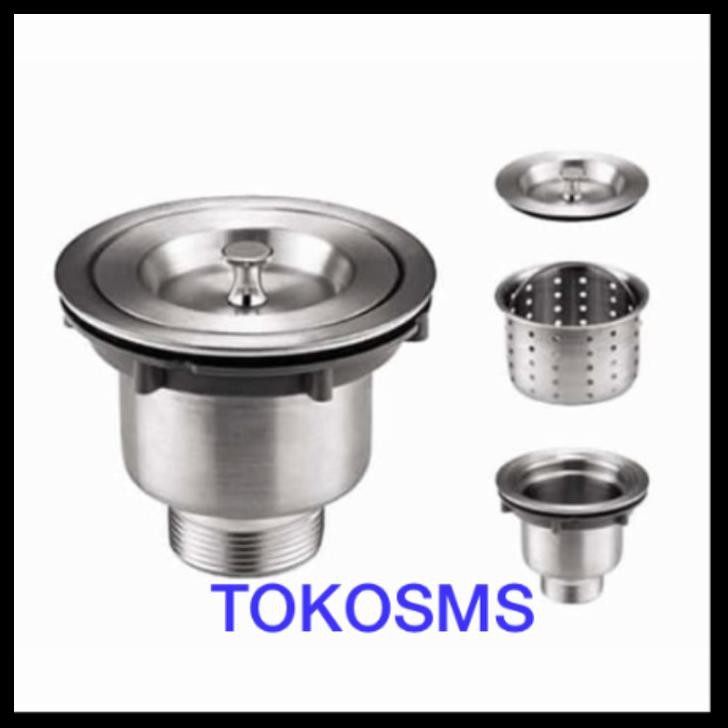 Miếng Lọc Rác Bồn Rửa Chén Bằng Thép Không Gỉ Pcp060