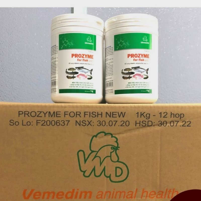 Prozyme - enzyme tiêu hóa cho cá, lươn, ếch, hộ