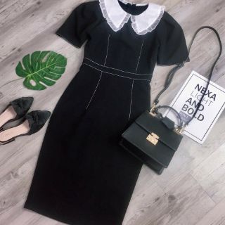 Váy cổ ren tiểu thư