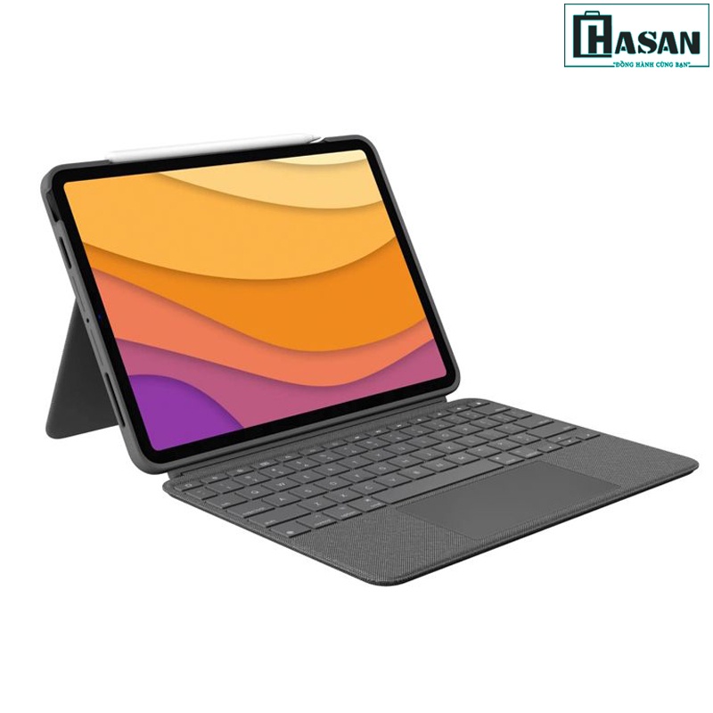 Bao da kèm phím Logitech Combo Touch cho iPad Pro 12.9 inch M1 (Gen 5th)
