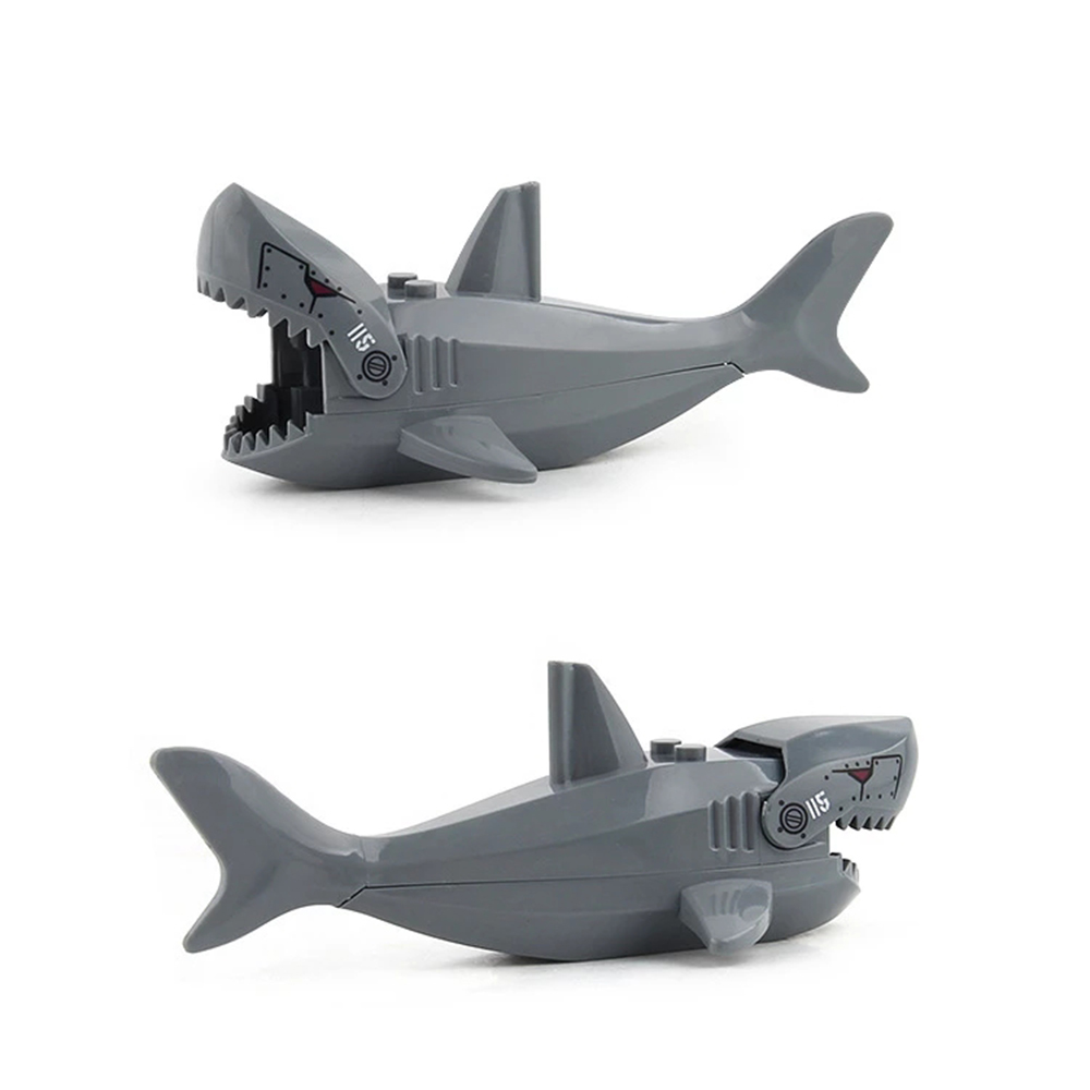 Đồ Chơi Lắp Ráp Mô Hình Cá Mập Dễ Thương Cho Trẻ Em